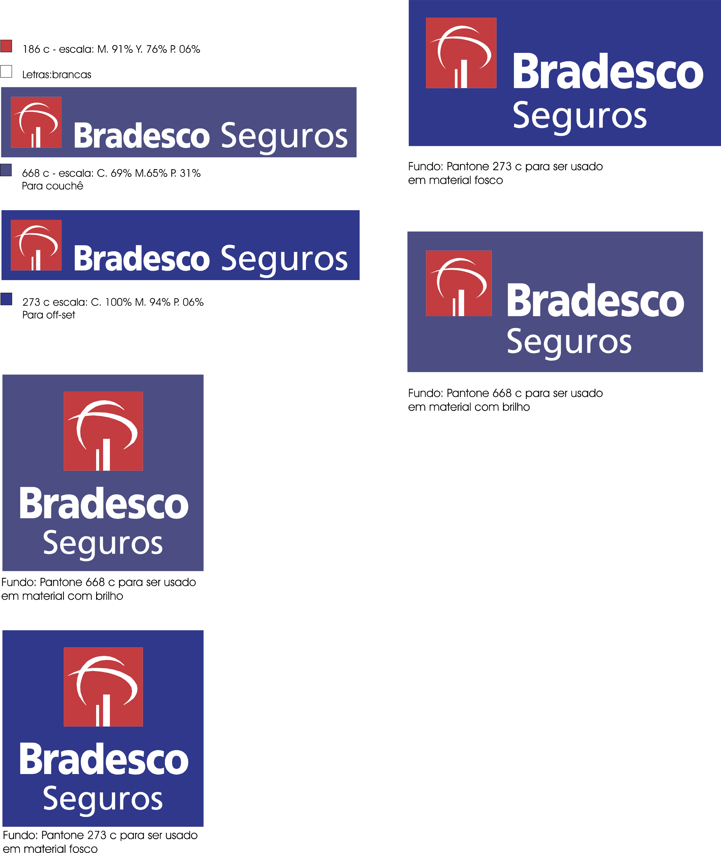 Bradesco Seguros Logo PNG Transparent & SVG Vector.