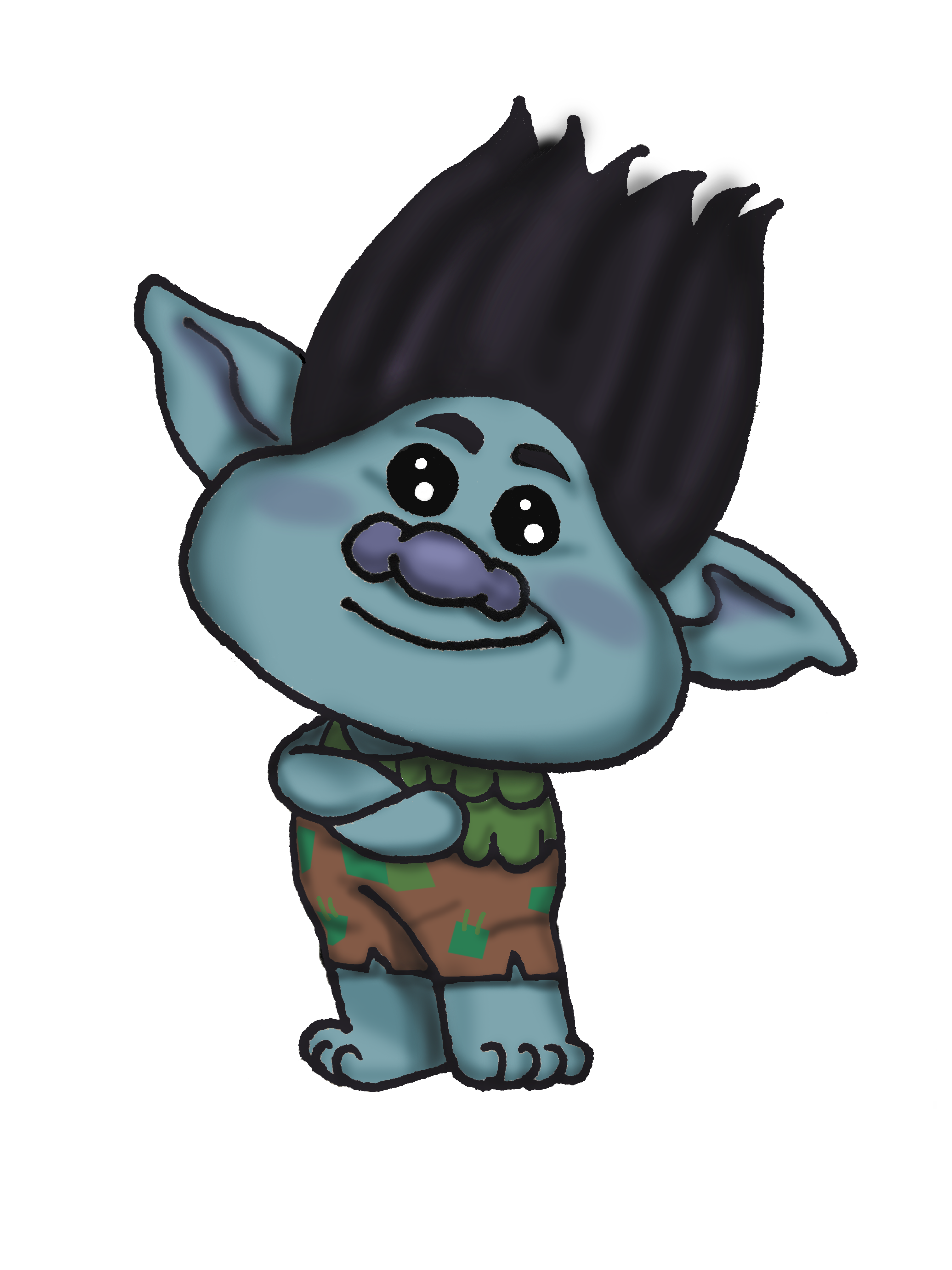 Drawing Trolls Clip art.