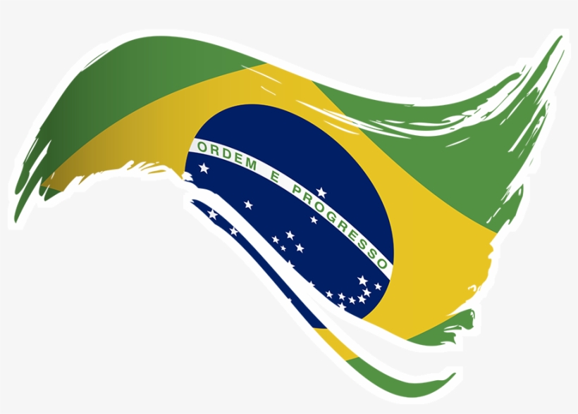 Adesivo Bandeira Do Brasil I De Lemon Pepper Colab55.