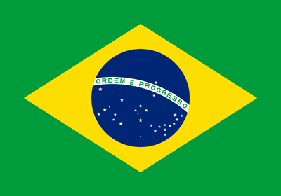 Brazil flag clipart.