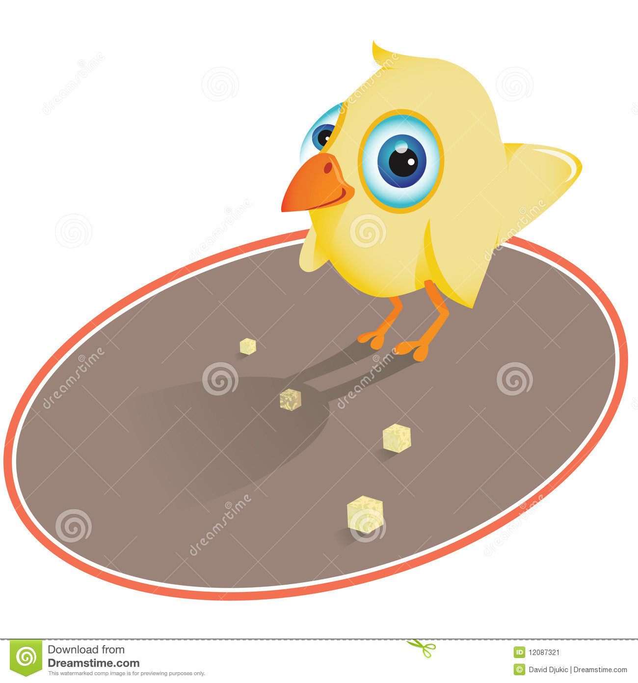 Bread Crumbs Stock Illustrations.