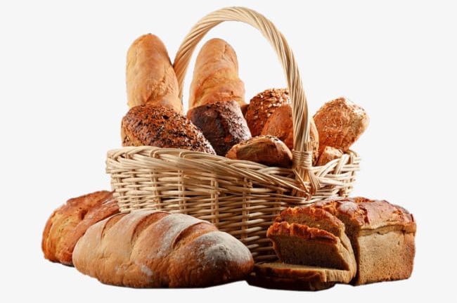 A Basket Of Bread PNG, Clipart, Basket, Basket Clipart, Bread, Bread.
