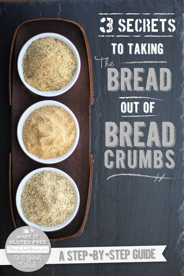 bread crumb substitute all purpose flour