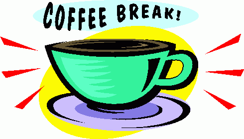 Coffee break clip art.