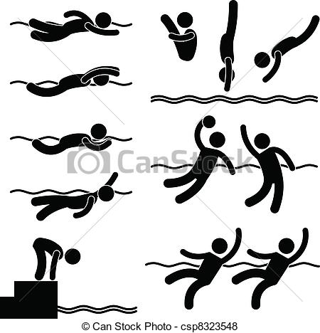 Swimming Illustrations and Clip Art. 40,215 Swimming royalty free.