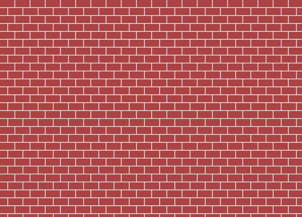 Red Brick Wall Clipart Free Stock Photo.
