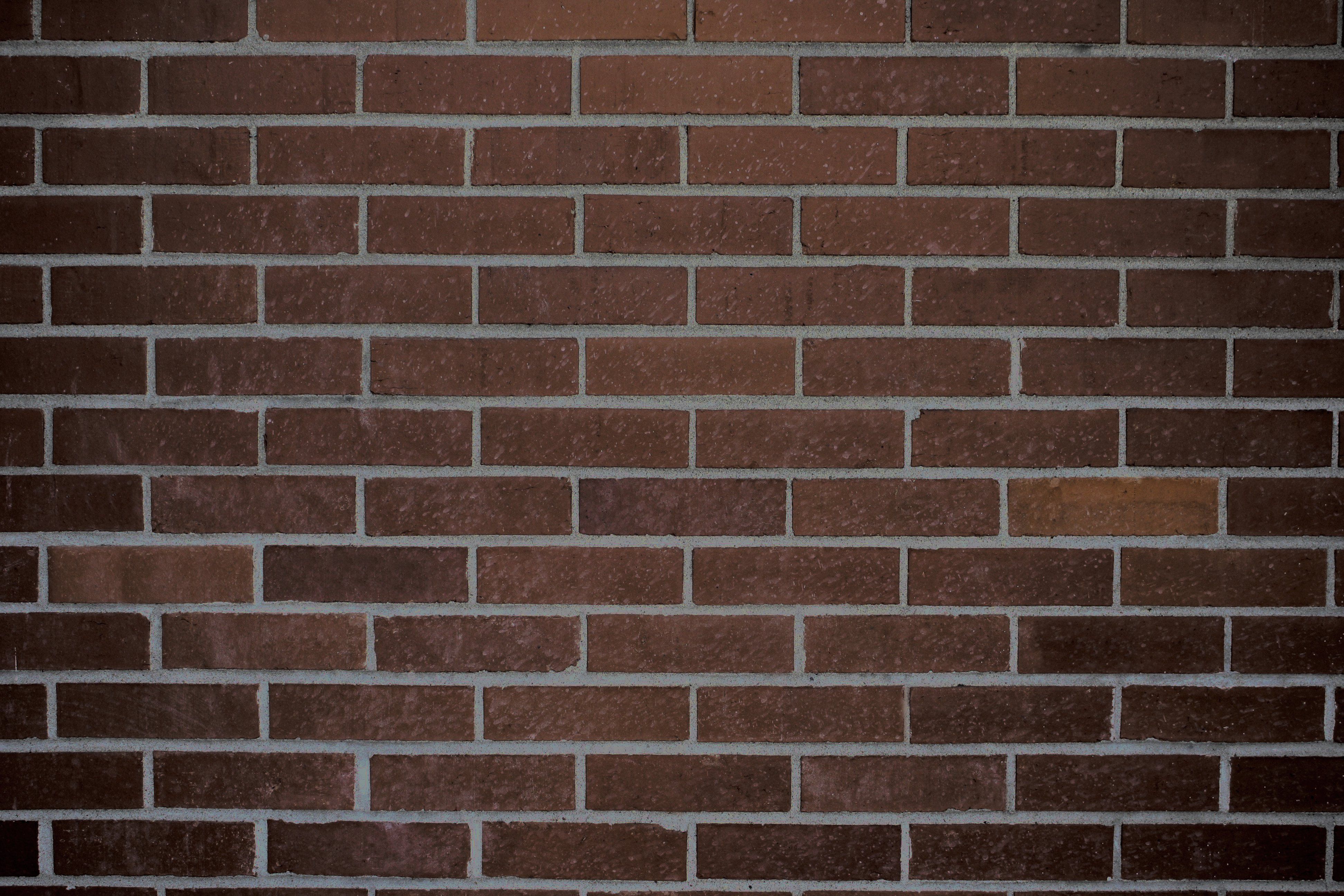 Dark Brown Brick Wall Texture.