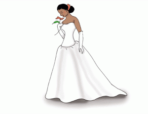Free Clipart of Brides and Grooms.