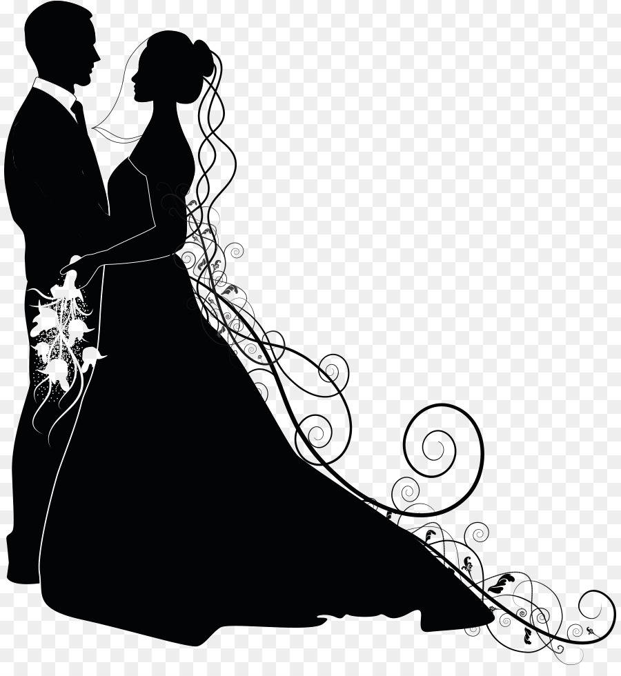 Bride Groom Silhouette Free Clip Art 20 Free Cliparts Download Images