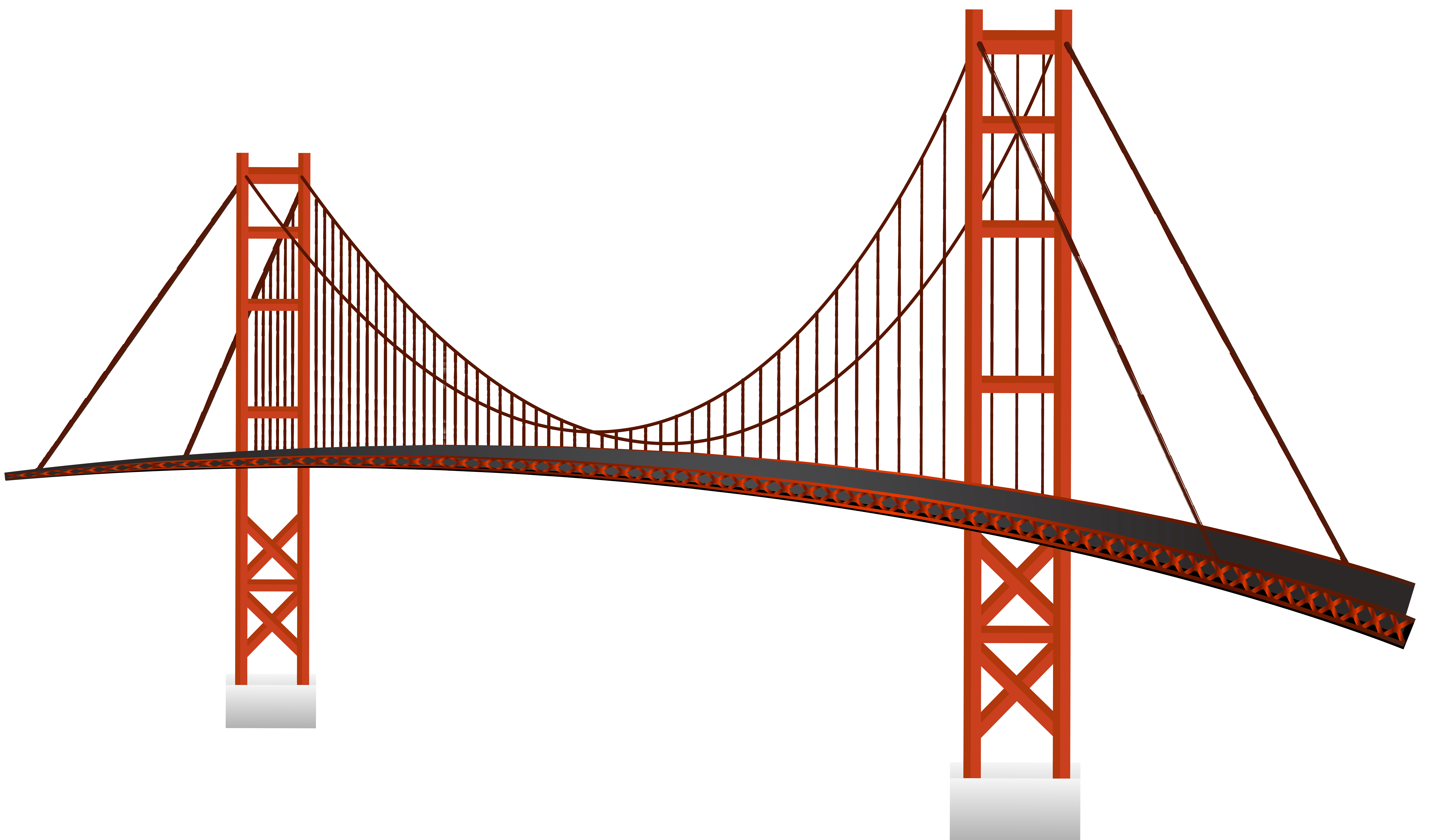 Golden Gate Bridge PNG Clip Art.