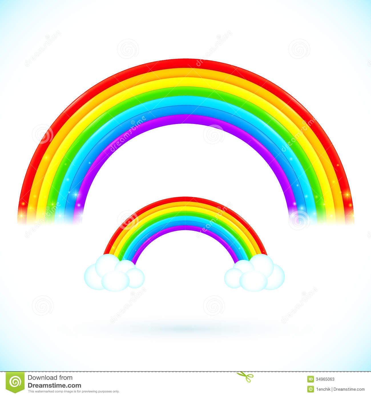 Rainbow With Clouds Black And White Clipart. Rainbow With Clouds Black And White Clipart.