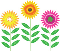 Free Flowers Clipart.