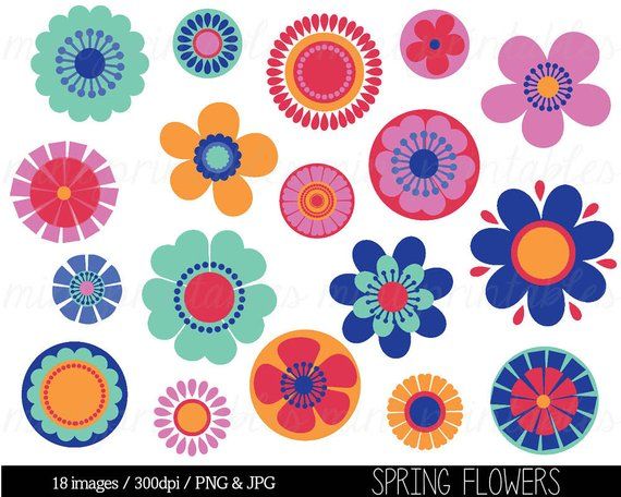 bright flowers clipart 20 free Cliparts | Download images on Clipground ...