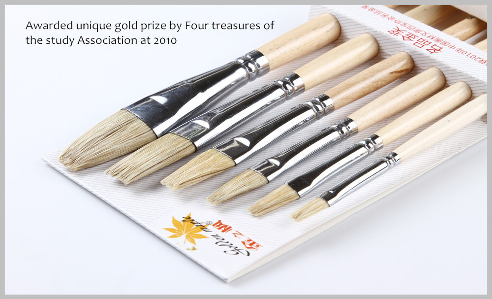 Golden Maple 105 Art PaintBrushes Oil brush Wholesale price Pure.