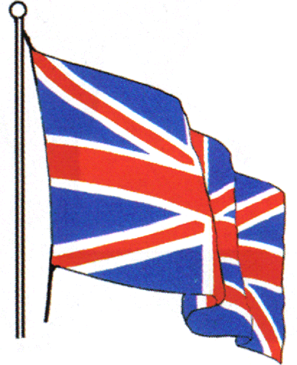 British Flag Clipart.