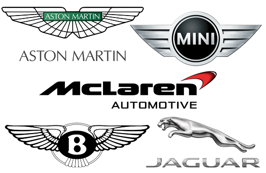 British Car Brands.