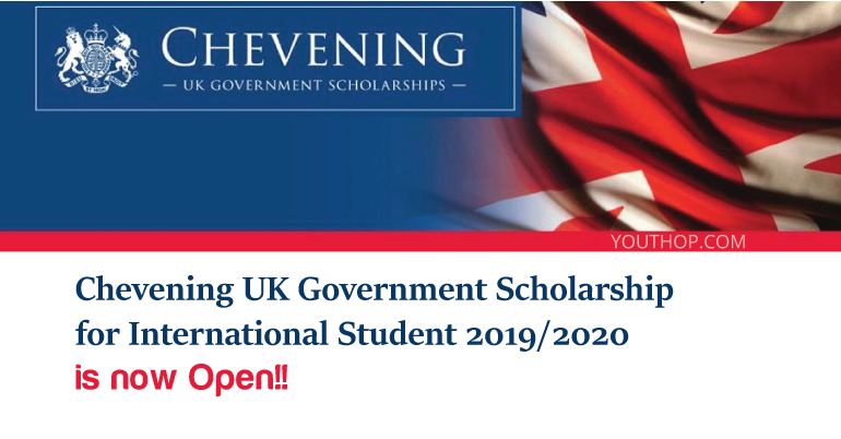British Chevening Scholarship for International Student 2019/2020 in UK.