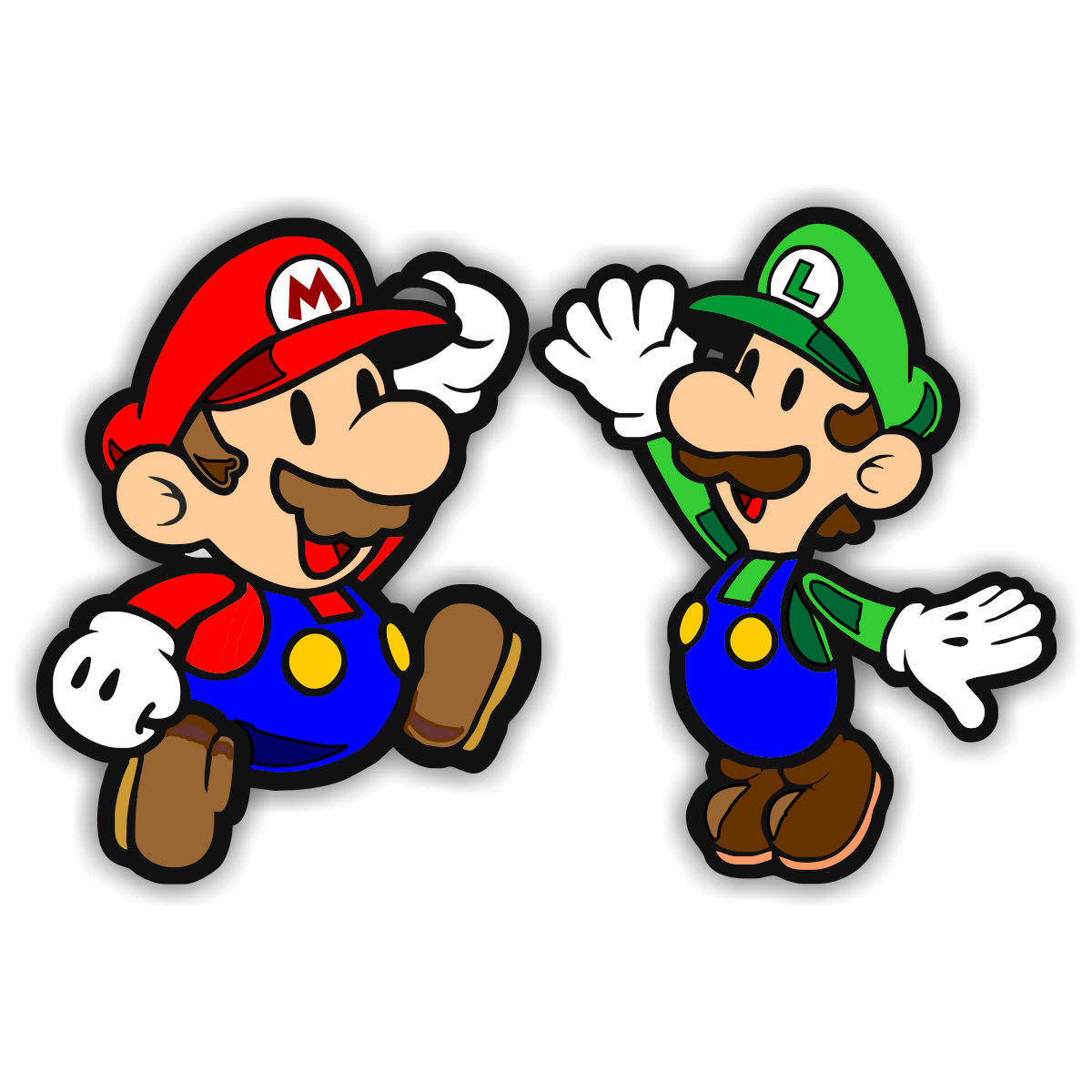 Mario Bros Clip Art Free.