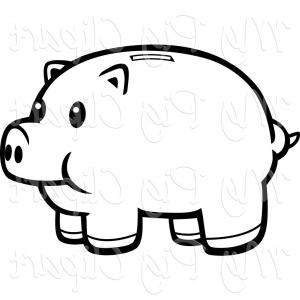 broken piggy bank clipart black and white 10 free Cliparts | Download ...