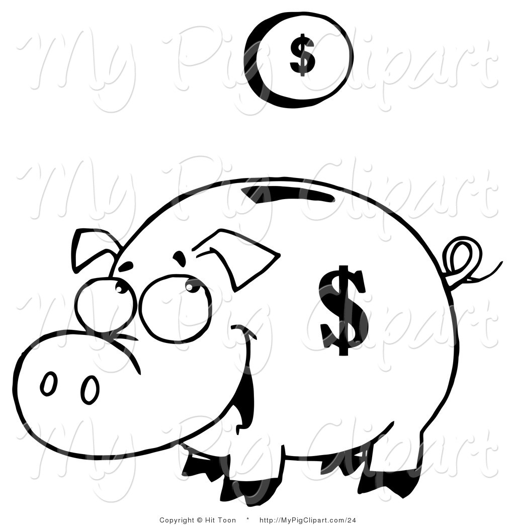 broken piggy bank clipart black and white 10 free Cliparts | Download ...