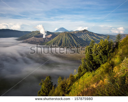 Vector Images, Illustrations and Cliparts: Gunung Bromo, Mount.