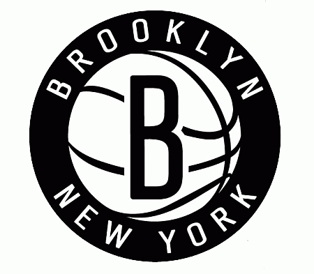 Brooklyn nets logo clipart.