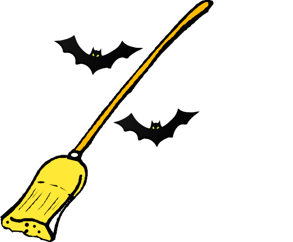 Clipart witch broom.