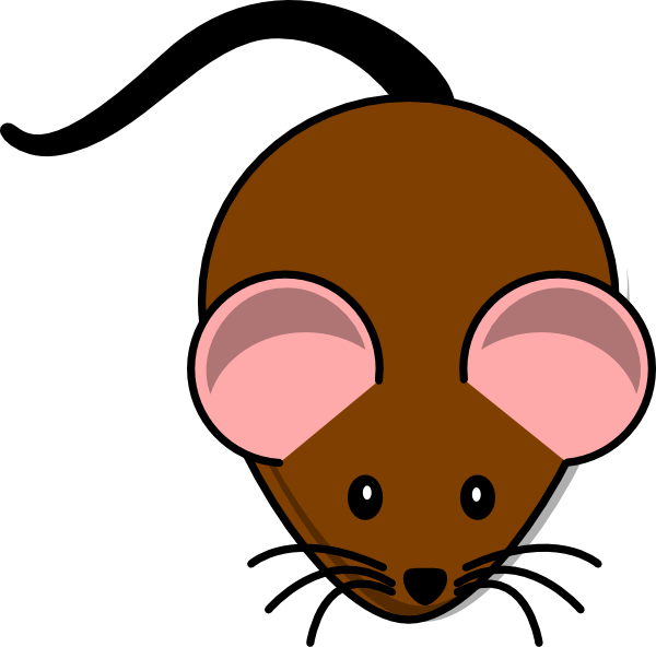 Brown Mouse Lab Svg Clip Arts 600 X.