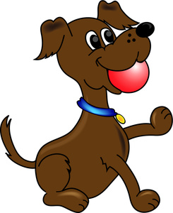 Brown Dog Clipart.