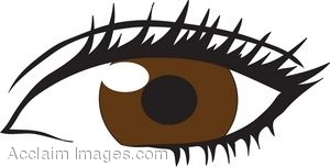 Brown Eyes Clipart.