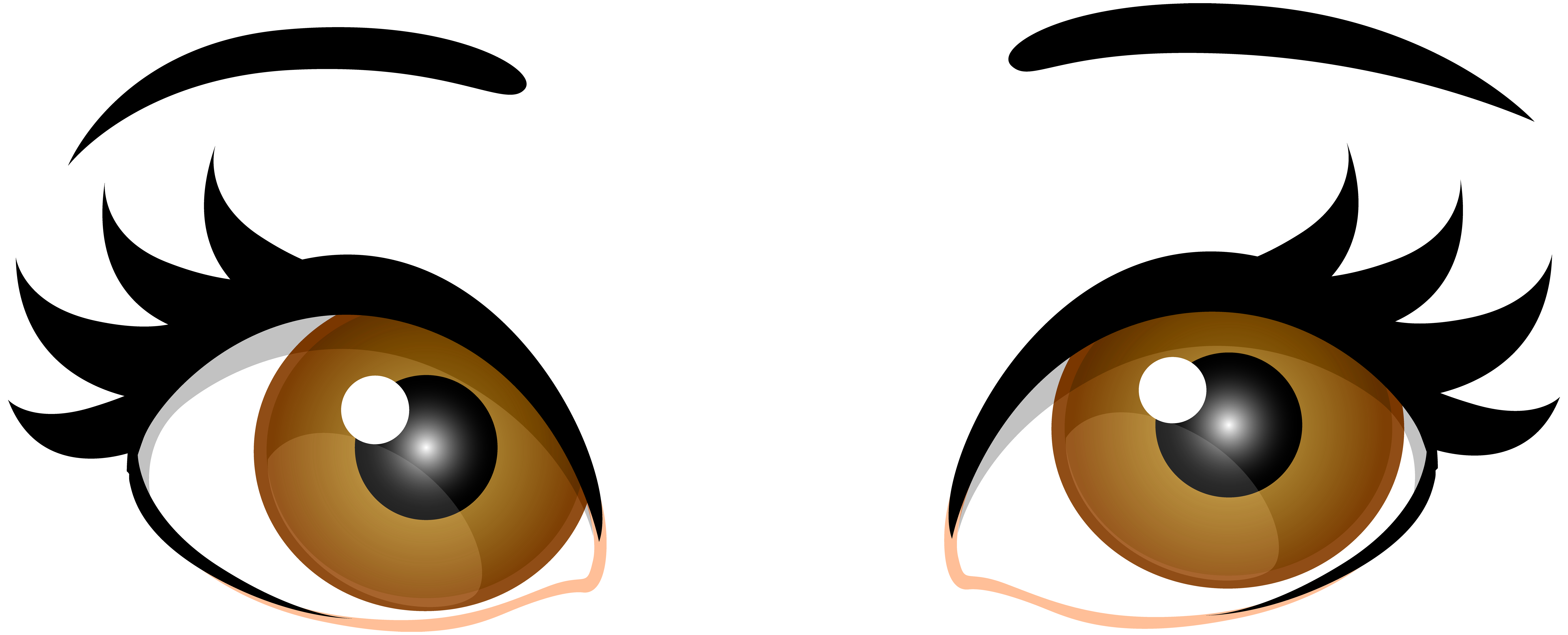 20 Brown eyes clip art for free download on Premium art.