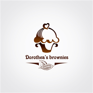 Brownie logo design.