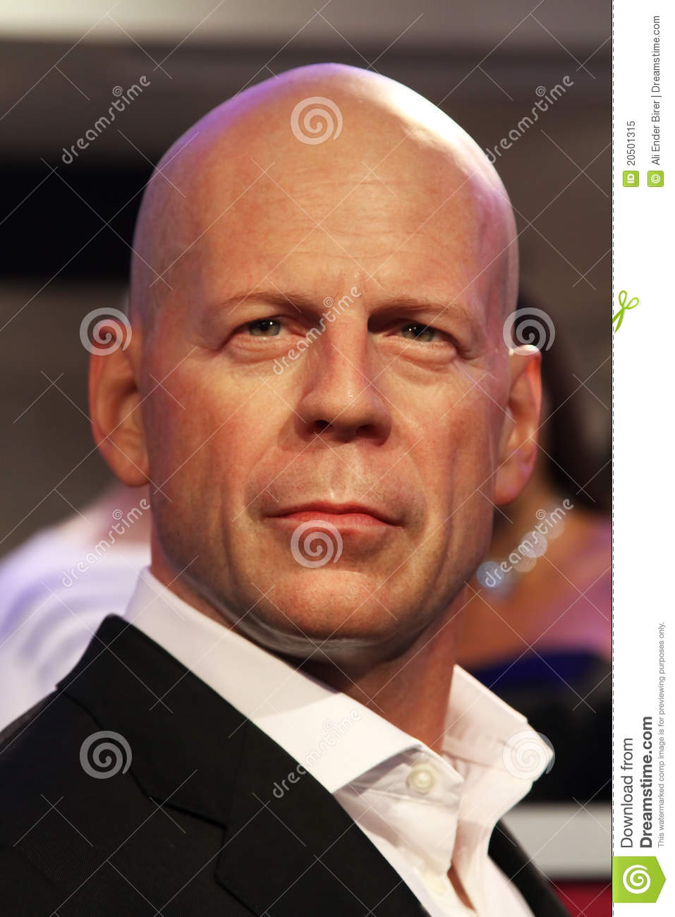 Bruce Willis Editorial Image.