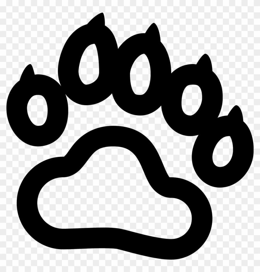 Bear Paw Print Png.