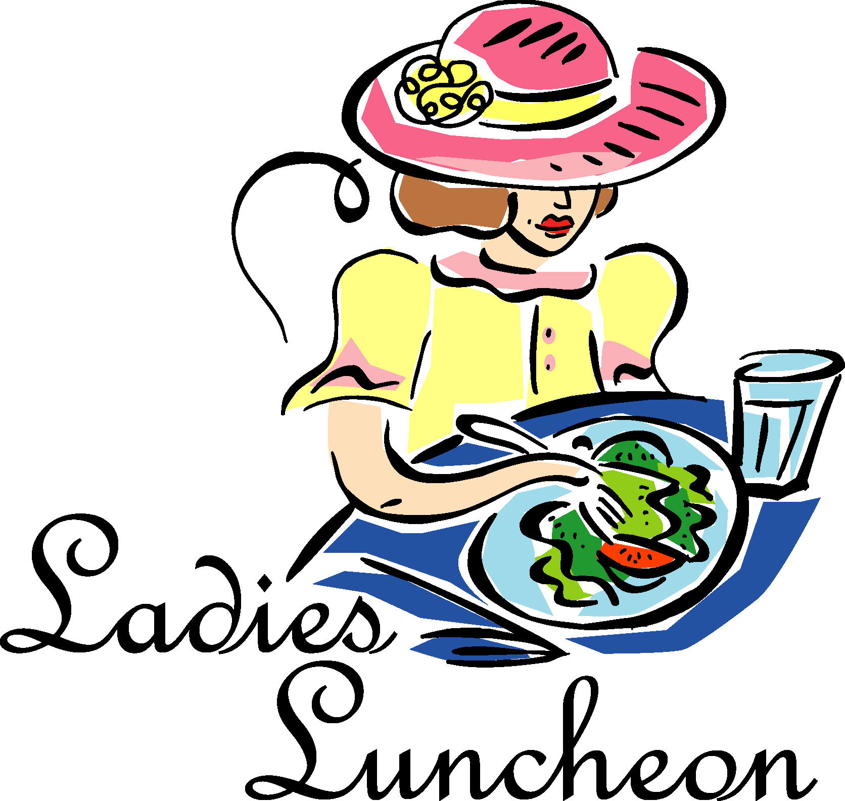 Church Brunch Clipart.