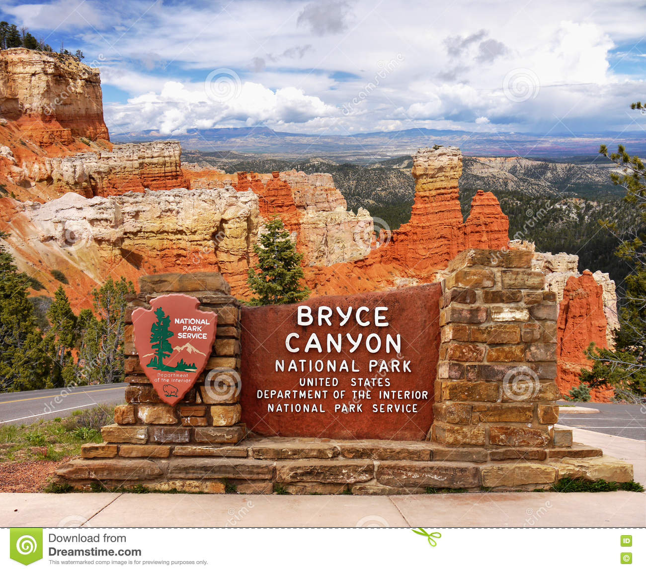 Bryce Canyon National Park Editorial Photography.