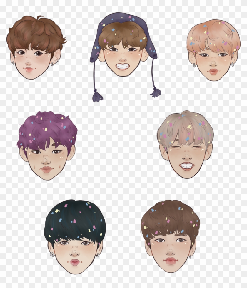  bts  stickers  png 20 free  Cliparts Download images on 