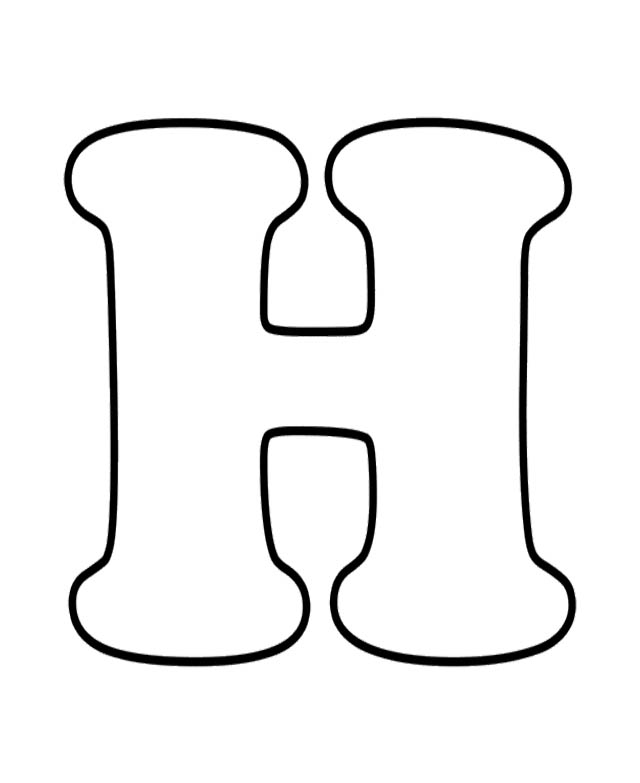 Bubble Letter H Clipart 20 Free Cliparts Download Images On 