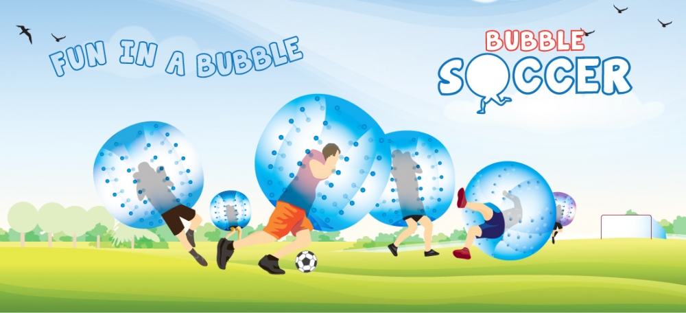 Showing post & media for Cartoon bubble soccer.