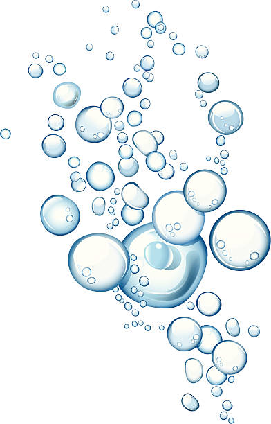 Best Underwater Diving Bubble Cleaning Bright Illustrations, Royalty.