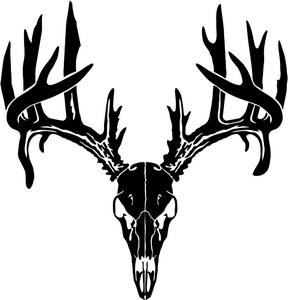 Download buck deer skull clip art 20 free Cliparts | Download ...