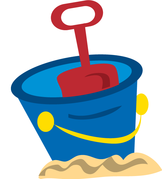 Sand Bucket Clipart.