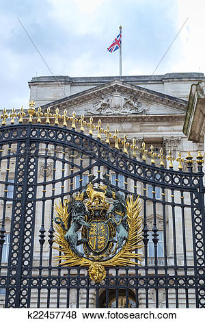 Pictures of Buckingham Palace gates k22457748.