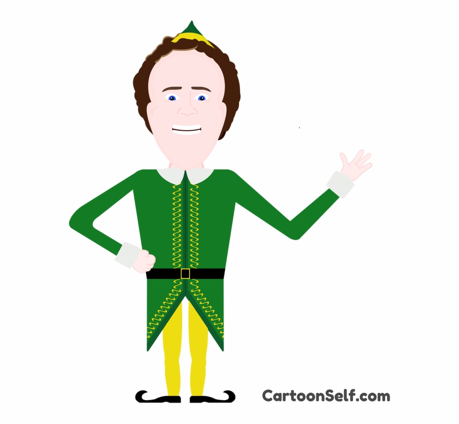 Picture Black And White Stock Buddy The Elf Clipart.