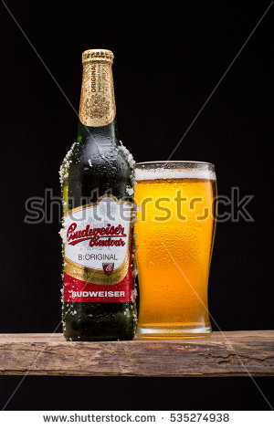 Budweiser Beer Stock Photos, Royalty.