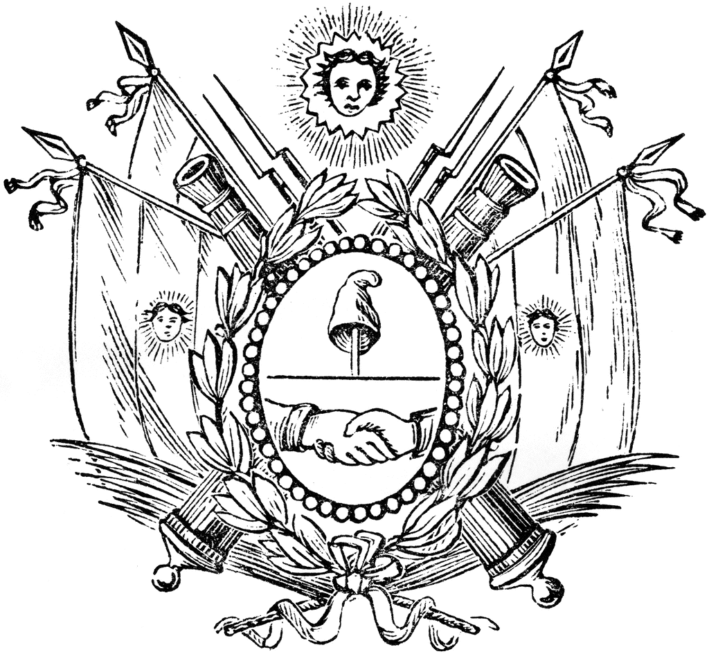 The Great Seal of Buenos Ayres.