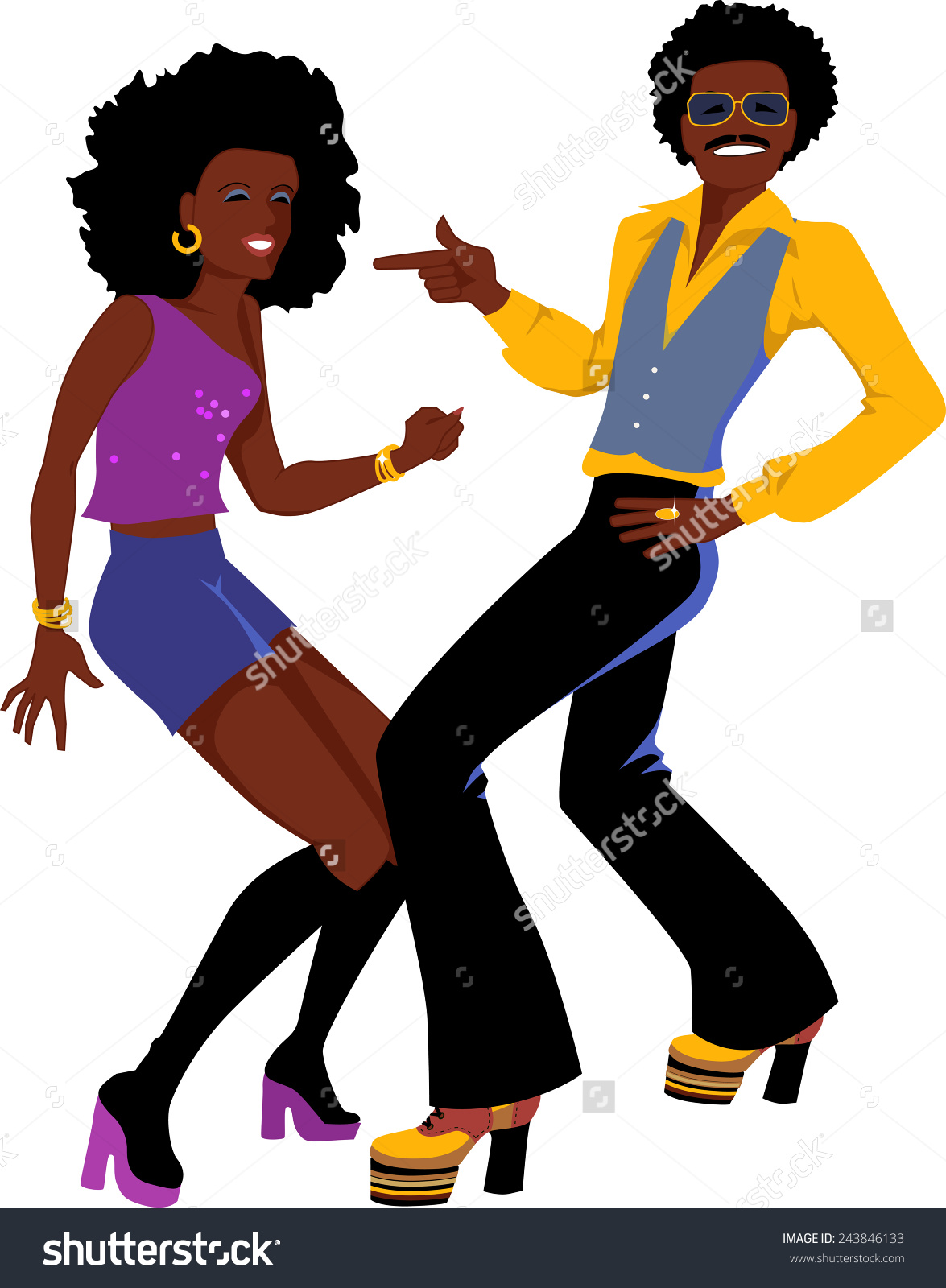 Guy Dancing Clipart No Background.