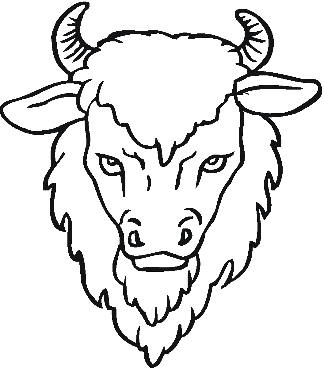 Free Buffalo Outline, Download Free Clip Art, Free Clip Art.