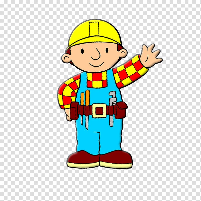 Drawing , Bob The Builder transparent background PNG clipart.