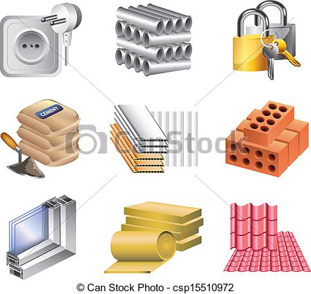 Building materials Stock Illustration Images. 17,500 Building.